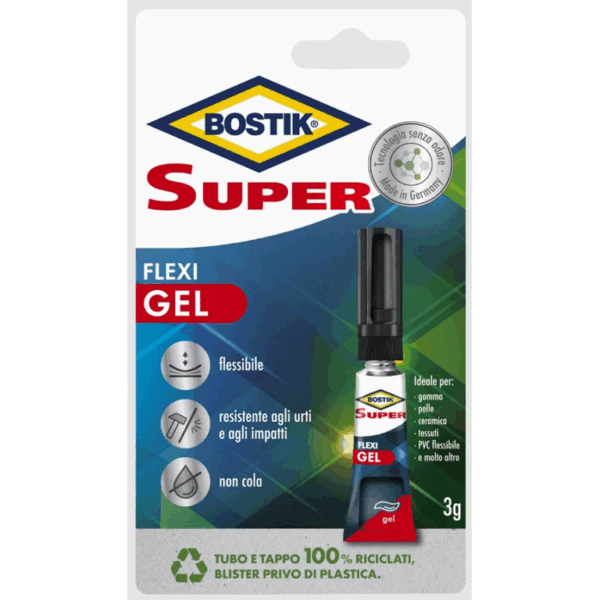 Super Flex Gel Adesivo Istantaneo Universale 3gr | Bostik